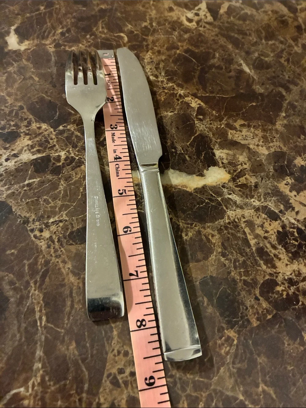 Wallace Julienne Glossy Stainless Steel Flatware Set Of 4 Forks & Knives